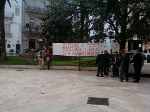 protesta palazzo ducale