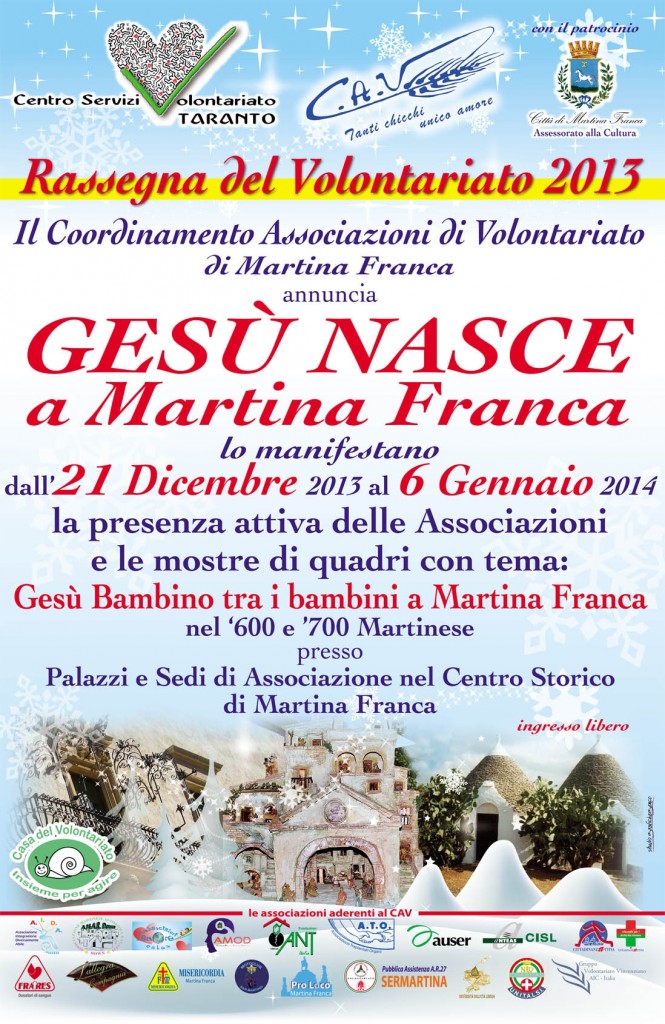 Locandina Gesu Nasce Martina Franca