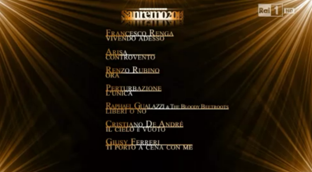 classifica sanremo