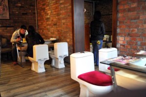 modern toilet