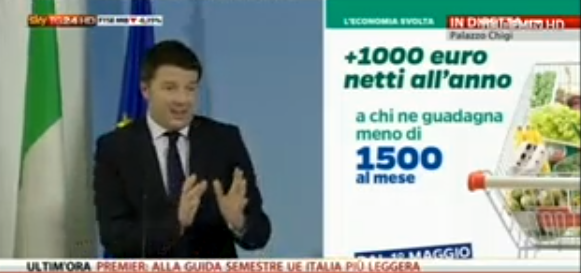 renzi lavoro