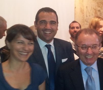 Beatrice Lucarella Luigi de Francesco e Giorgio Squinzi