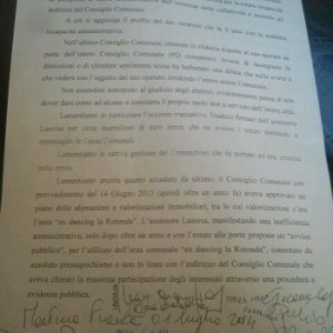 lettera opposizioni lasorsa