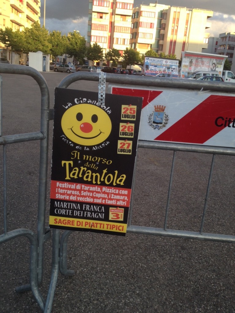 transenna con pubblicità