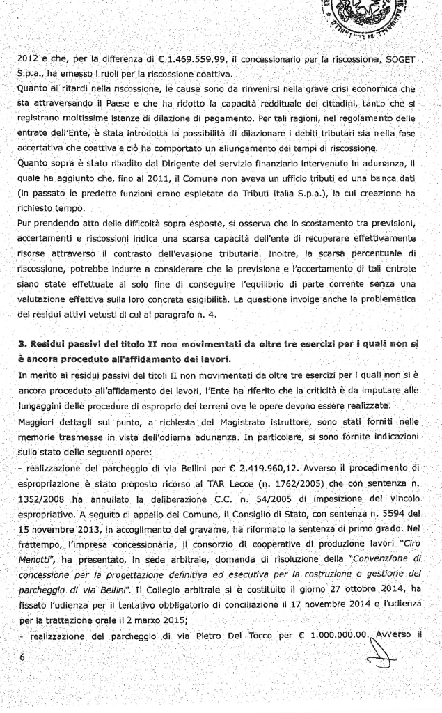 corte dei conti pagina 6