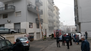 incendio in casa