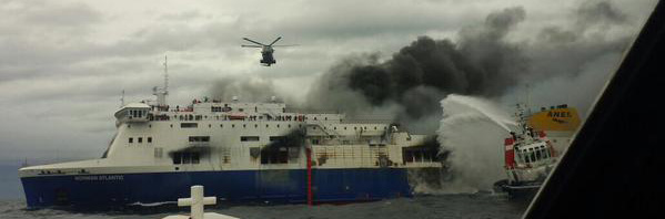 norman atlantic incendiata 1