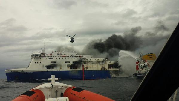 norman atlantic incendiata