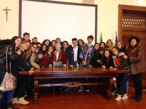 borsellino e studenti