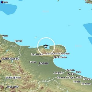 terremoto promontorio del gargano