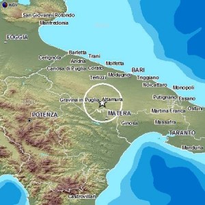 terremoto altamura gravina