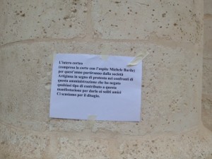 manifesto corteo angioino