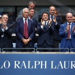 September 12, 2015 - Italian prime minister Matteo Renzi attends the 2015 US Open at the USTA Billie Jean King National Tennis Center in Flushing, NY. (USTA/Ned Dishman)