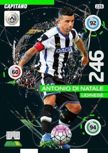 Di Natale - Udinese Adrenalyn XL 2015-16_6