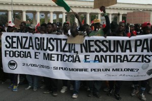 braccianti foggia corteo