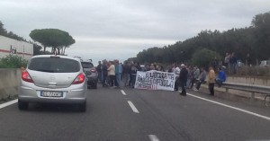 torchiarolo protesta superstrada