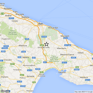 terremoto gioia del colle