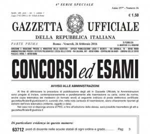 concorso scuola