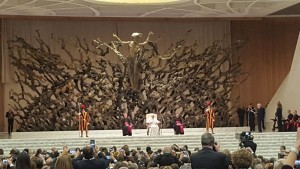 papa udienza in aula nervi