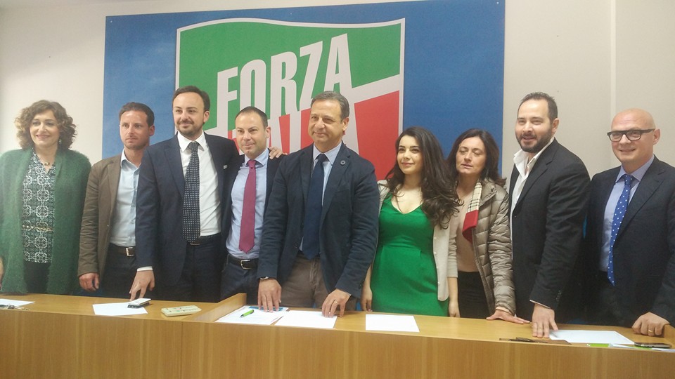 Forza Italia conferenza stampa