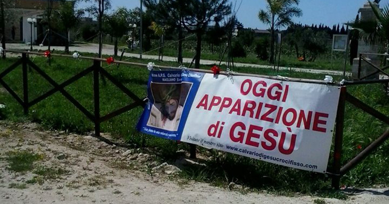 apparizione gesù carmiano