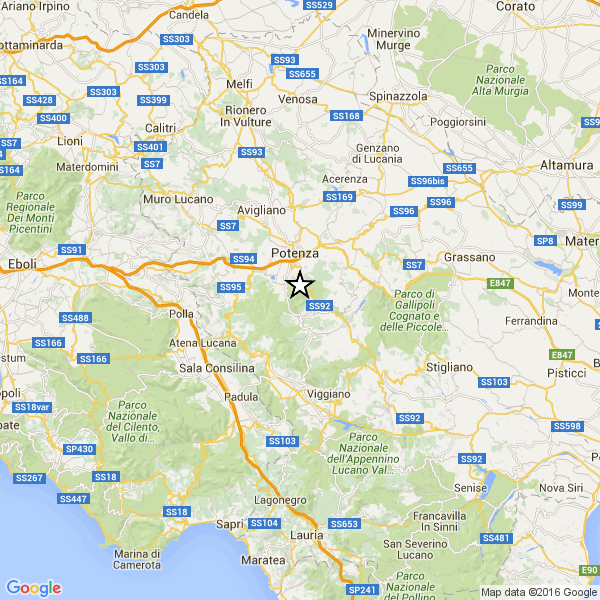 terremoto viggiano