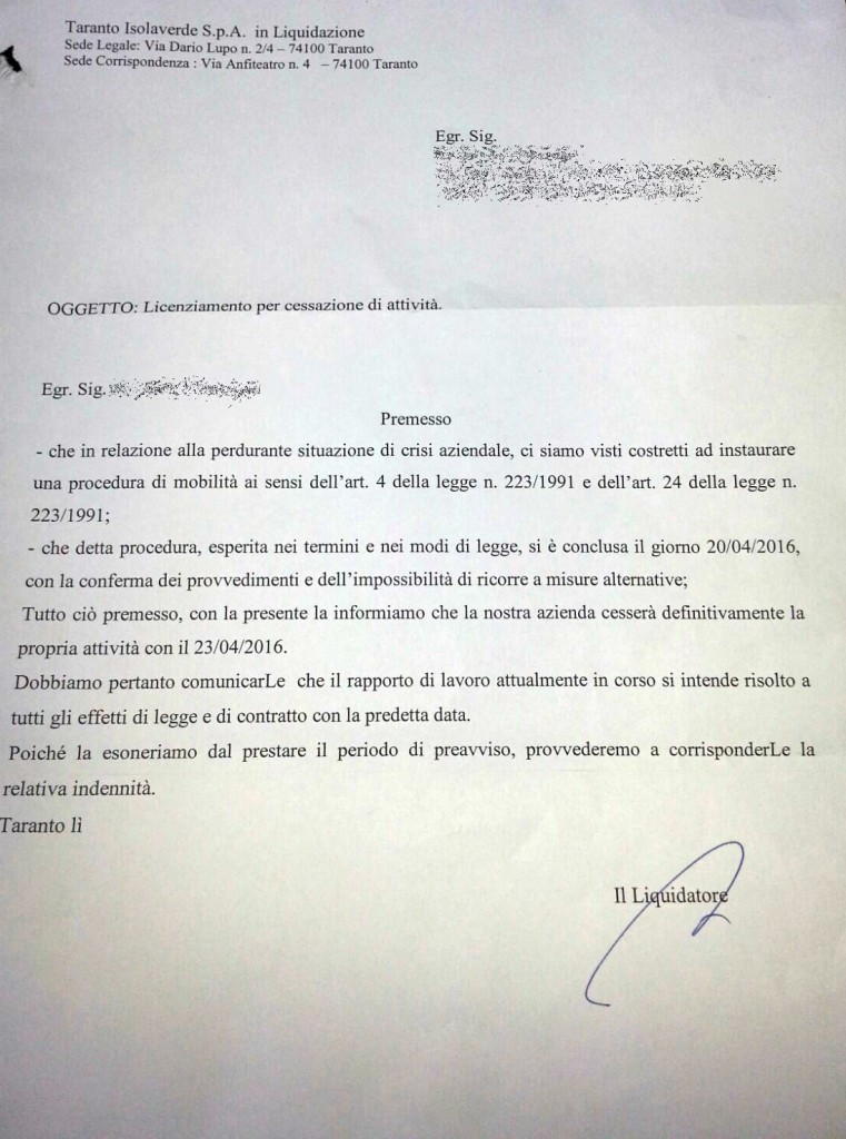 isolaverde lettera licenziamento 2