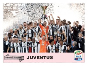 Calciatori 2015-16  Juventus Campioni Serie A 2015-16
