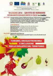 Gal Alto Salento Inaugurazione San Vito