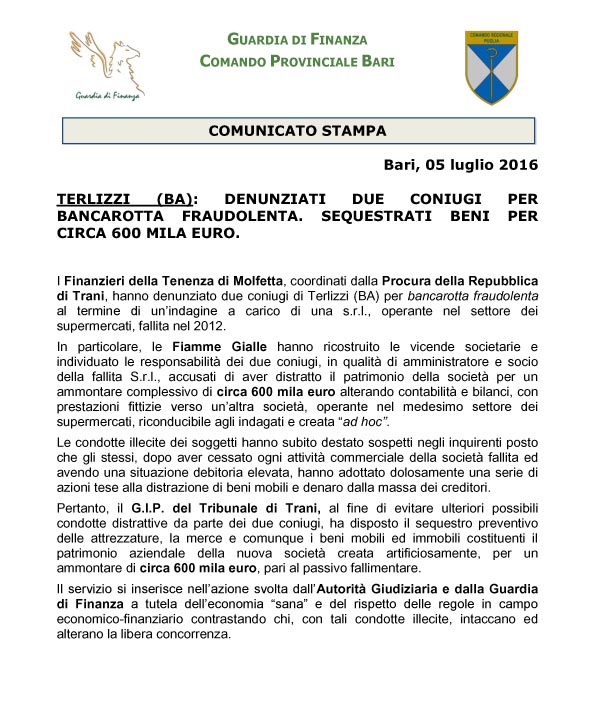 10844_GDF_BARI_denunziati due coniugi per bancarotta fraudolenta copia