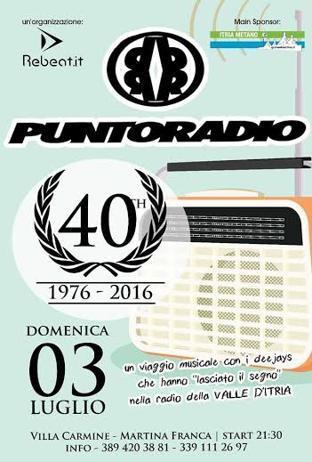 puntoradio 40 anni