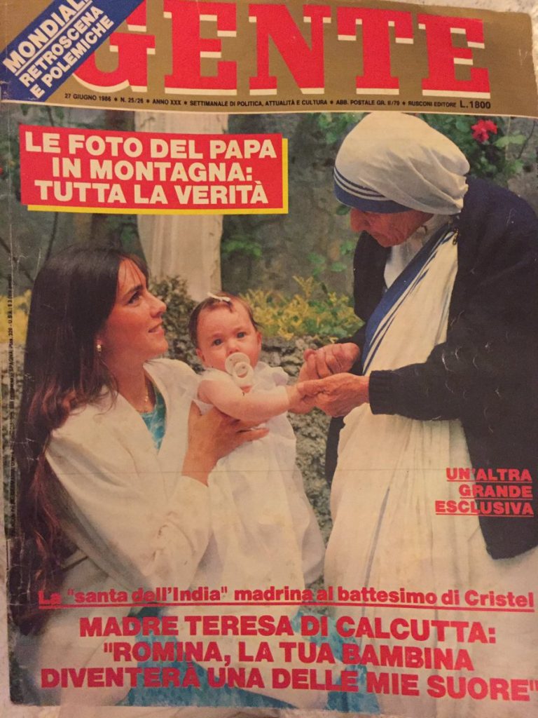 cristel carrisi madre teresa