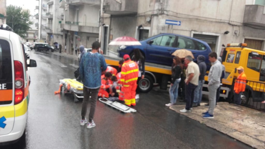 incidente martina investita