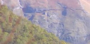 terremoto rotta montagna