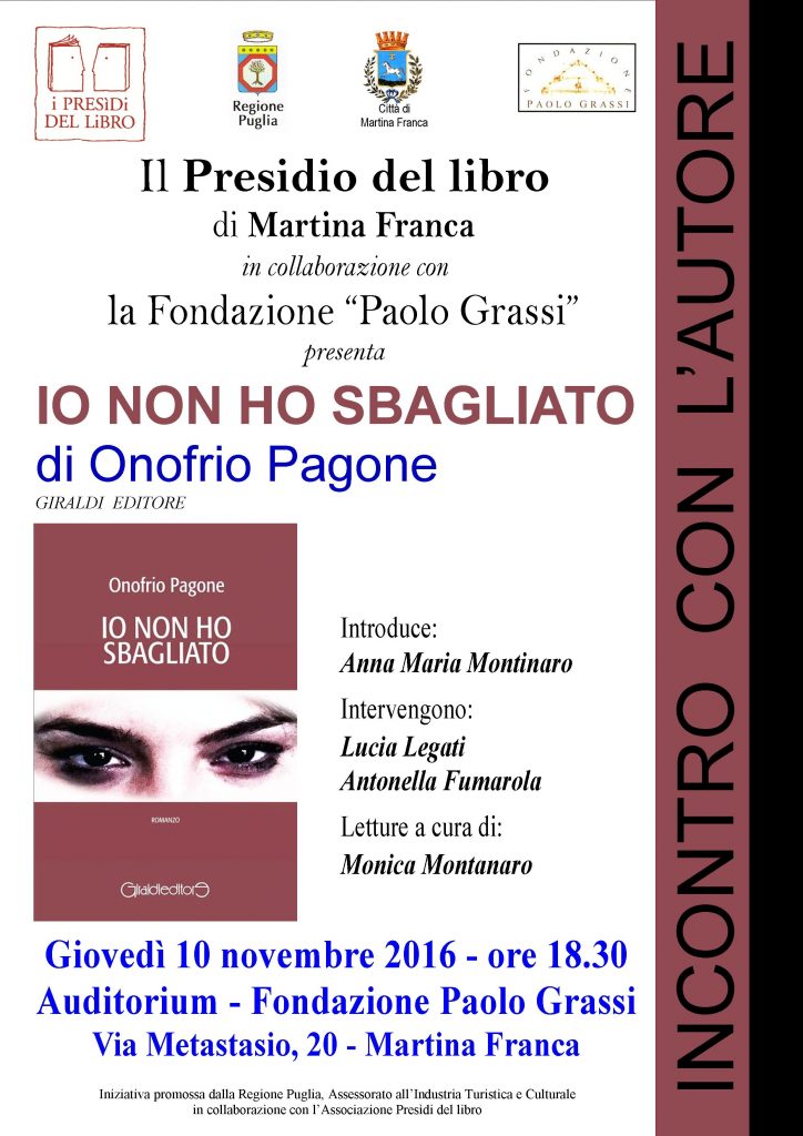 libro onofrio pagone