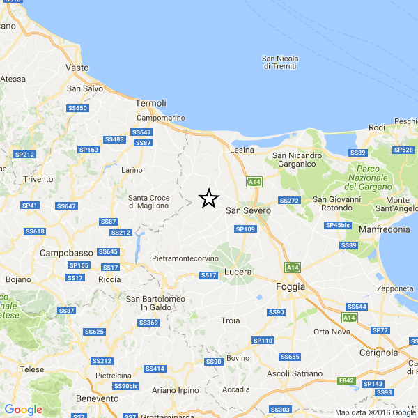 terremoto torremaggiore