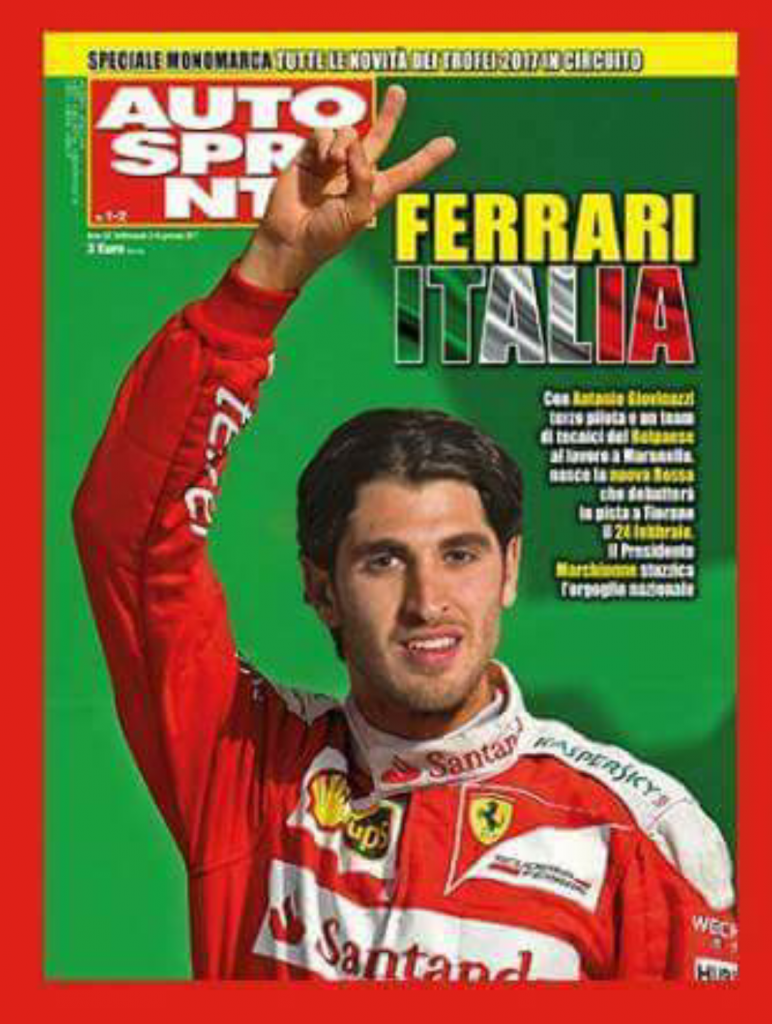 antonio giovinazzi copertina autosprint