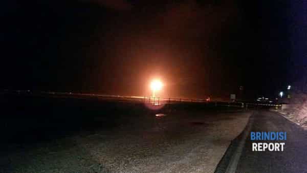 brindisi fiammata torcia