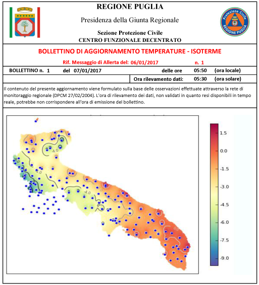 temperature 530 del 7 gennaio 2017