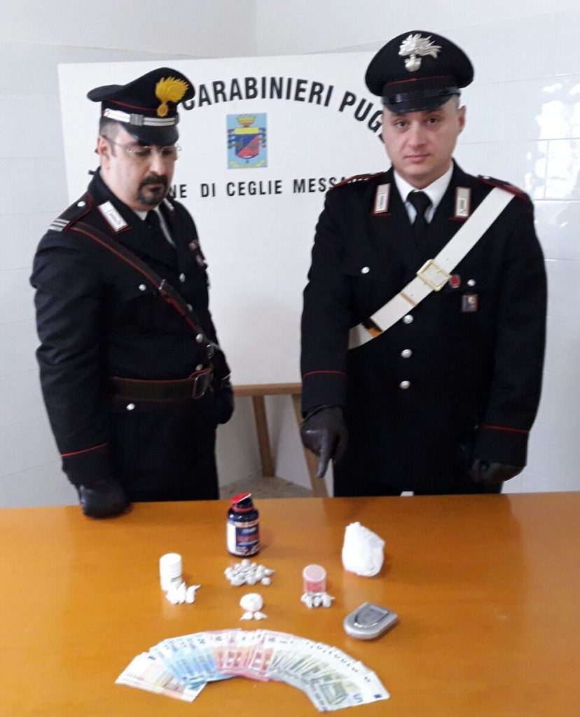 carabinieri ceglie arresto padre e figlio 4 febbraio 2017