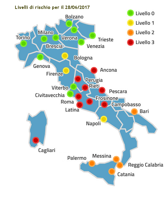 MAPPA CALDO RENDER 28 giugno 2017