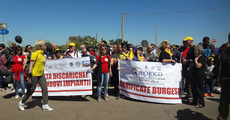 burgesi manifestazione