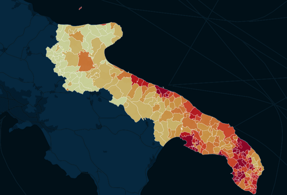 Puglia consumo suolo