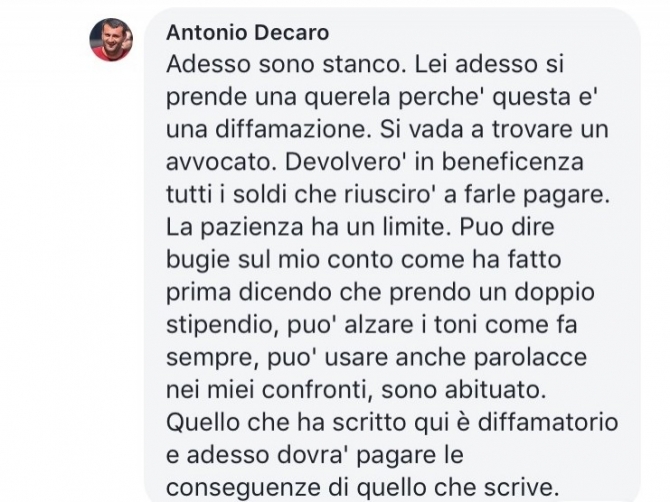 tmp 3696 migranti a bari offese contro decaro su facebook il sindaco passa allattaco la querelo per diffamazione 1500140860 grande 1940721313