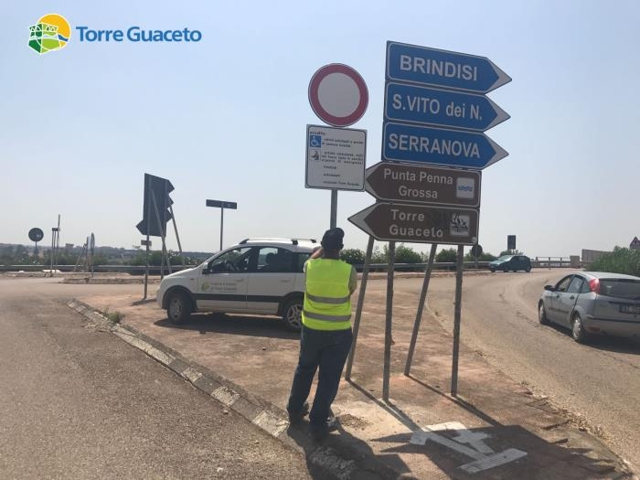 torre guaceto stop auto 23 luglio 2017