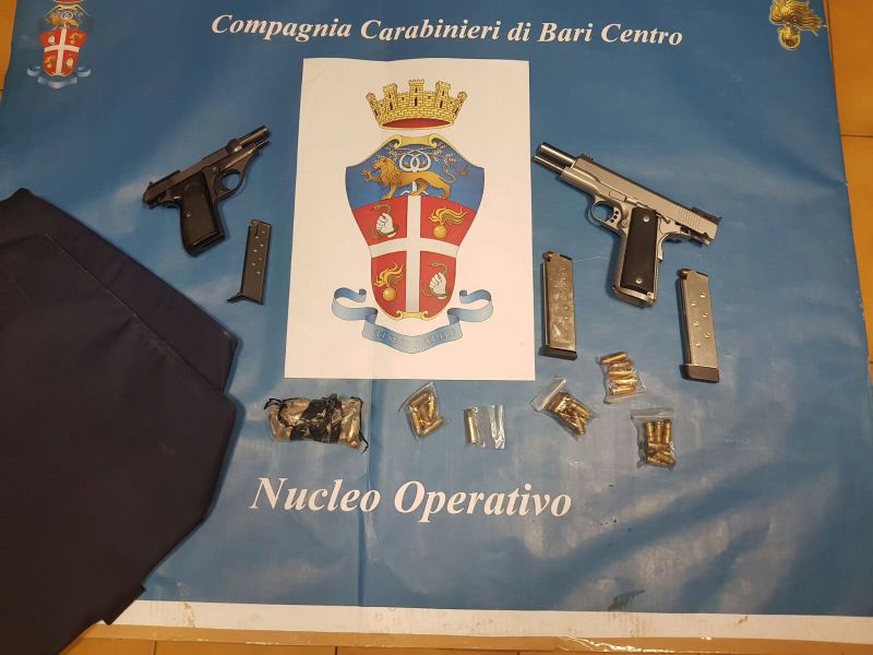 20180223 pistole armi carabinieri