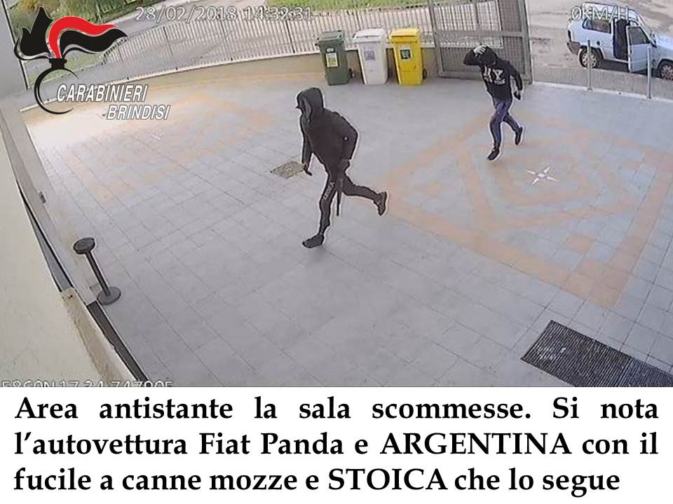 Forto rapina Francavilla Fontana 1