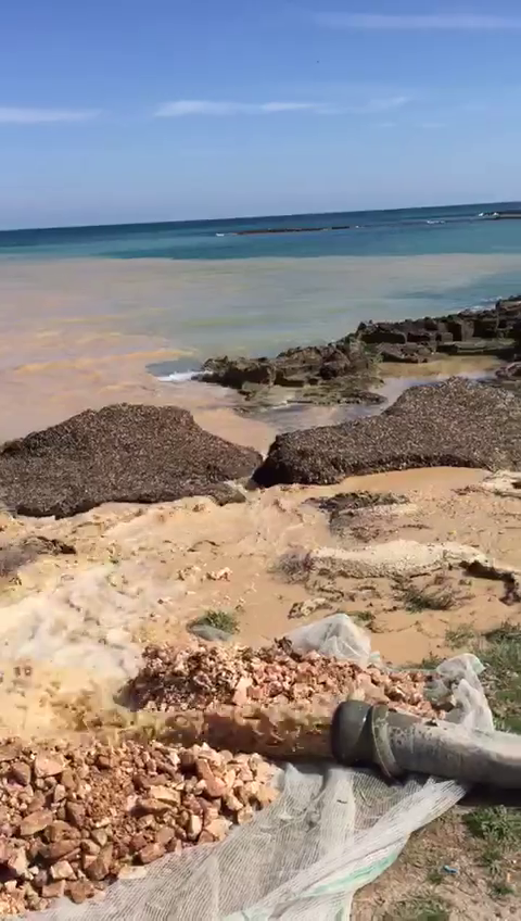 pilone di ostuni scarichi