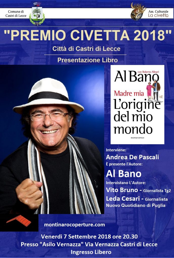 Locandina libro Albano