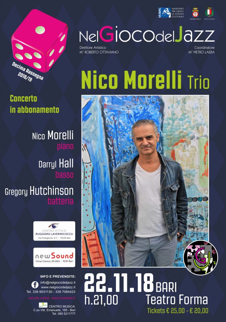 locandina Nico Morelli Trio
